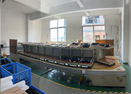 Aging testing line